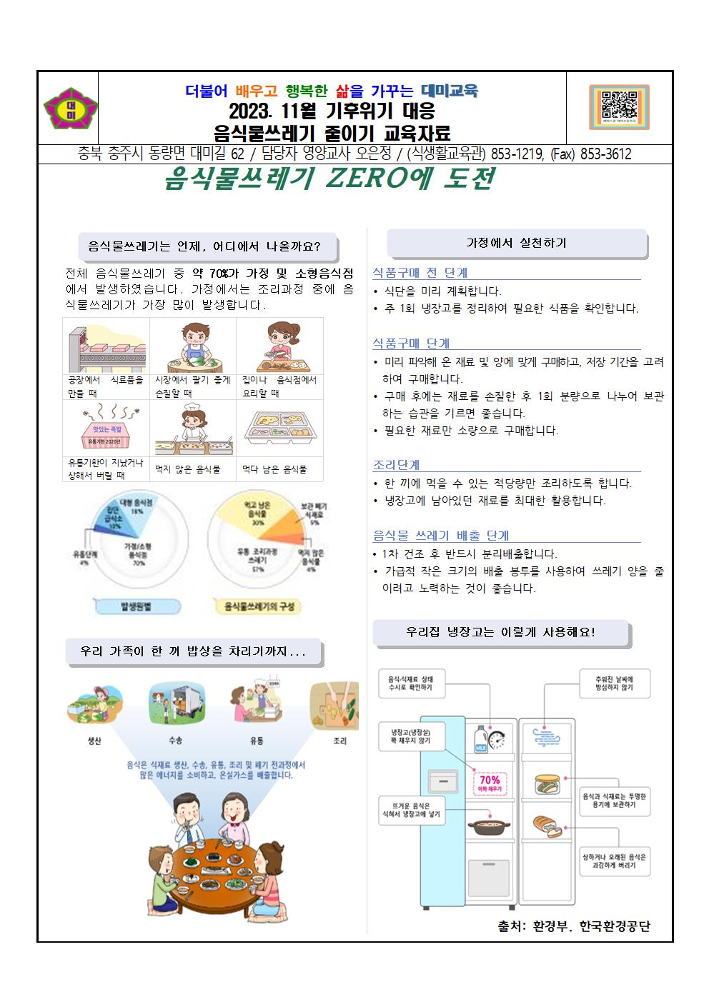 2023. 11월 기후위기탄소줄이기(음식물쓰레기제로도전)001